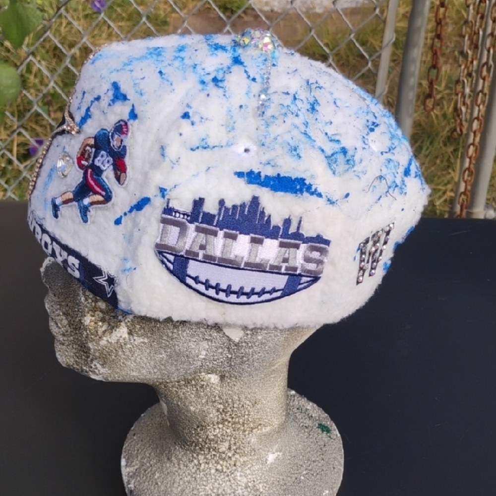 Custom Brimless Hats.. Cowboy.. View 3